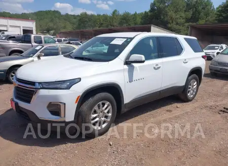 CHEVROLET TRAVERSE 2022 vin 1GNERLKW1NJ186400 from auto auction Iaai