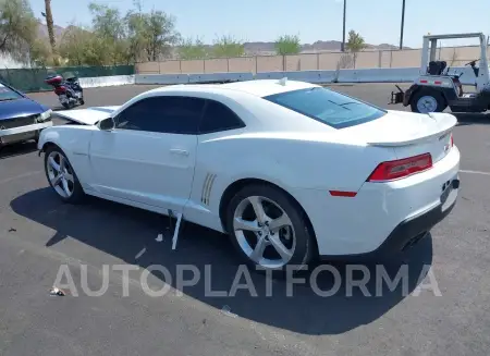 CHEVROLET CAMARO 2015 vin 2G1FF1E31F9305953 from auto auction Iaai