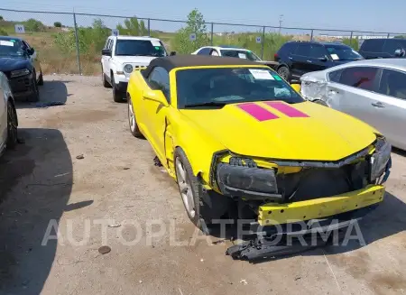 Chevrolet Camaro 2015 2015 vin 2G1FF3D3XF9289376 from auto auction Iaai