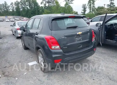 CHEVROLET TRAX 2020 vin 3GNCJKSB7LL216351 from auto auction Iaai