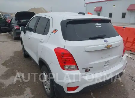 CHEVROLET TRAX 2018 vin 3GNCJNSB8JL235490 from auto auction Iaai