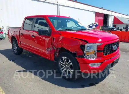 Ford F150 2021 2021 vin 1FTEW1CP4MKE23533 from auto auction Iaai