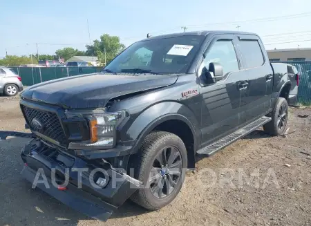 FORD F-150 2020 vin 1FTEW1EP3LFB86330 from auto auction Iaai