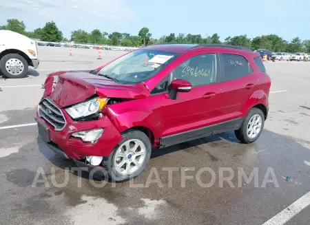 FORD ECOSPORT 2019 vin MAJ3S2GE0KC294091 from auto auction Iaai