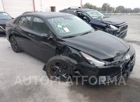 Hyundai Elantra 2022 2022 vin 5NPLS4AG6NH077220 from auto auction Iaai