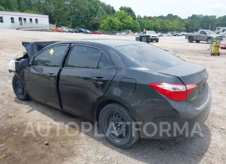 TOYOTA COROLLA 2016 vin 2T1BURHE6GC589735 from auto auction Iaai