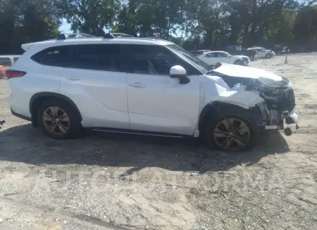 TOYOTA HIGHLANDER 2023 vin 5TDAARAH8PS527947 from auto auction Iaai