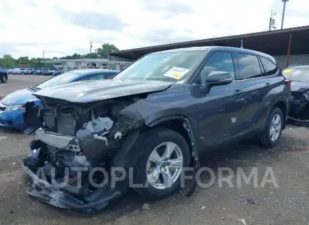 TOYOTA HIGHLANDER 2022 vin 5TDBZRBH4NS209137 from auto auction Iaai