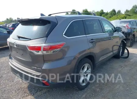 TOYOTA HIGHLANDER 2016 vin 5TDDKRFH4GS322922 from auto auction Iaai