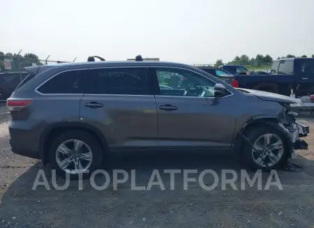 TOYOTA HIGHLANDER 2016 vin 5TDDKRFH4GS322922 from auto auction Iaai