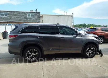 TOYOTA HIGHLANDER 2016 vin 5TDJKRFH0GS278274 from auto auction Iaai