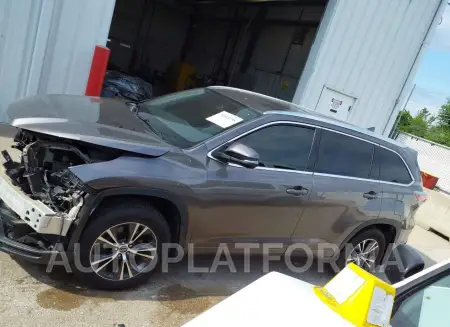 TOYOTA HIGHLANDER 2016 vin 5TDJKRFH0GS278274 from auto auction Iaai