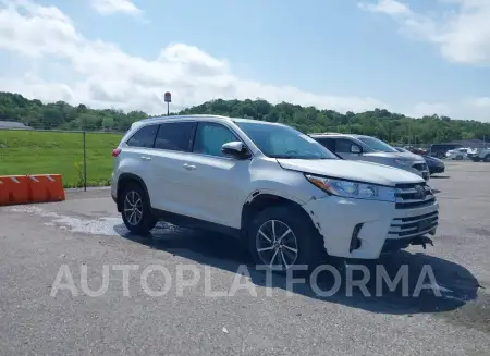 Toyota Highlander 2019 2019 vin 5TDJZRFH8KS566290 from auto auction Iaai