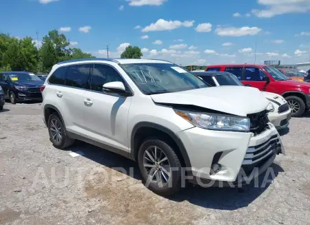 Toyota Highlander 2019 2019 vin 5TDKZRFH0KS368680 from auto auction Iaai