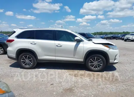 TOYOTA HIGHLANDER 2019 vin 5TDKZRFH0KS368680 from auto auction Iaai