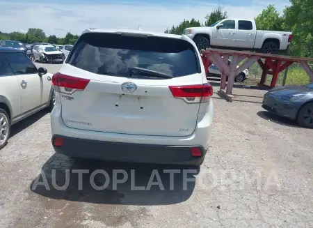 TOYOTA HIGHLANDER 2019 vin 5TDKZRFH0KS368680 from auto auction Iaai