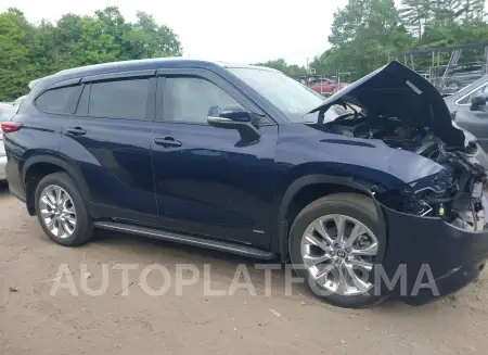 TOYOTA HIGHLANDER 2023 vin 5TDXBRCH1PS584690 from auto auction Iaai