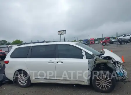 TOYOTA SIENNA 2016 vin 5TDYK3DC5GS745756 from auto auction Iaai