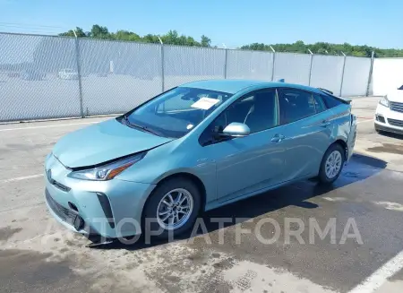 TOYOTA PRIUS 2019 vin JTDKARFU4K3098651 from auto auction Iaai