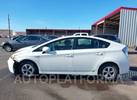 TOYOTA PRIUS 2015 vin JTDKN3DU4F1886237 from auto auction Iaai