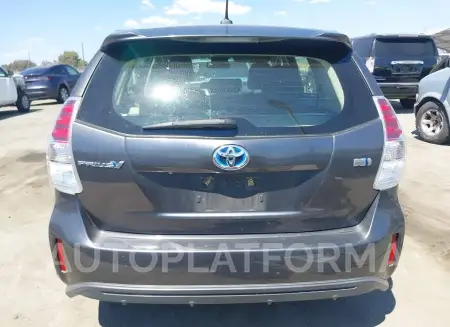 TOYOTA PRIUS V 2015 vin JTDZN3EU8FJ025334 from auto auction Iaai