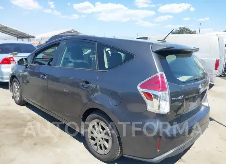 TOYOTA PRIUS V 2015 vin JTDZN3EU8FJ025334 from auto auction Iaai