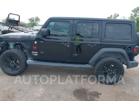 JEEP WRANGLER UNLIMITED 2018 vin 1C4HJXDG3JW110510 from auto auction Iaai