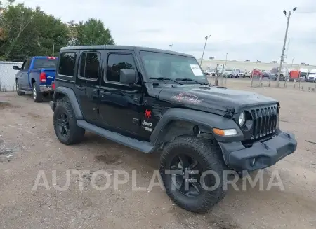 Jeep Wrangler 2018 2018 vin 1C4HJXDG3JW110510 from auto auction Iaai