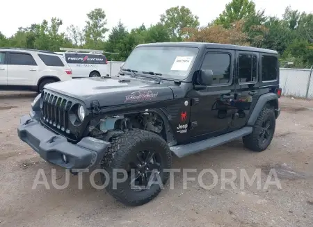 JEEP WRANGLER UNLIMITED 2018 vin 1C4HJXDG3JW110510 from auto auction Iaai