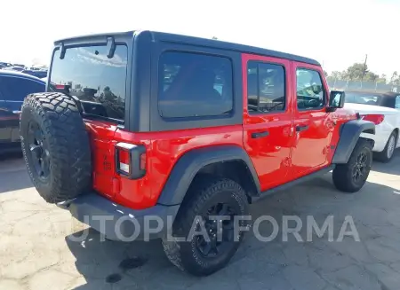 JEEP WRANGLER UNLIMITED 2021 vin 1C4HJXDG4MW694873 from auto auction Iaai