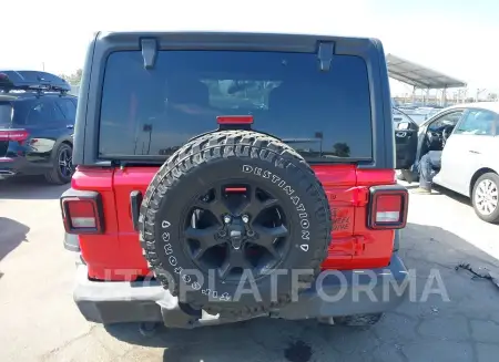 JEEP WRANGLER UNLIMITED 2021 vin 1C4HJXDG4MW694873 from auto auction Iaai