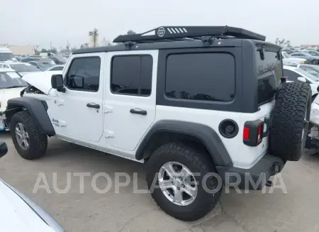 JEEP WRANGLER UNLIMITED 2020 vin 1C4HJXDG6LW142001 from auto auction Iaai