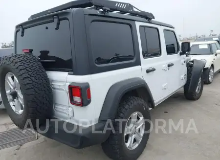 JEEP WRANGLER UNLIMITED 2020 vin 1C4HJXDG6LW142001 from auto auction Iaai