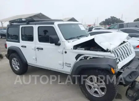 JEEP WRANGLER UNLIMITED 2020 vin 1C4HJXDG6LW142001 from auto auction Iaai