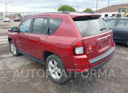 JEEP COMPASS 2017 vin 1C4NJDEB1HD170070 from auto auction Iaai