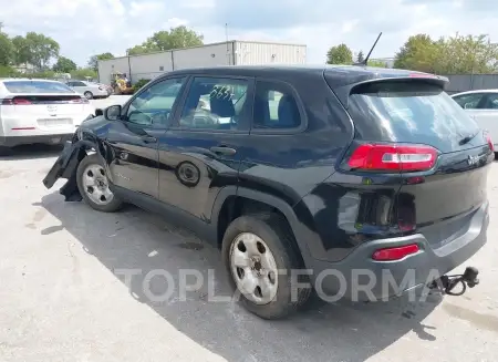 JEEP CHEROKEE 2015 vin 1C4PJLAB1FW657425 from auto auction Iaai