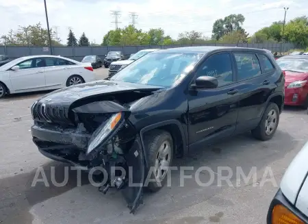 JEEP CHEROKEE 2015 vin 1C4PJLAB1FW657425 from auto auction Iaai