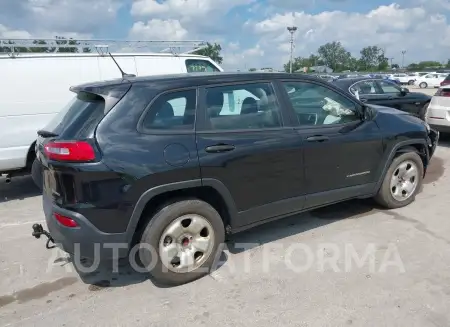 JEEP CHEROKEE 2015 vin 1C4PJLAB1FW657425 from auto auction Iaai