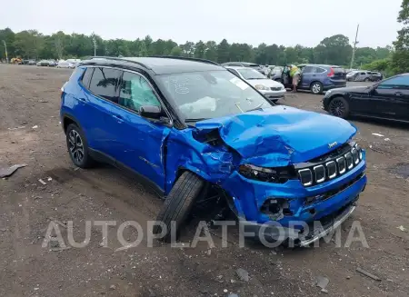 Jeep Compass 2022 2022 vin 3C4NJDCB2NT180745 from auto auction Iaai