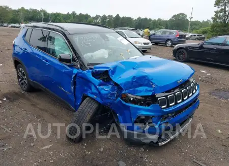 JEEP COMPASS 2022 vin 3C4NJDCB2NT180745 from auto auction Iaai