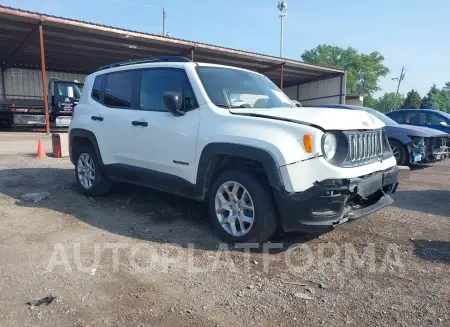 Jeep Renegade 2018 2018 vin ZACCJBAB8JPJ22474 from auto auction Iaai