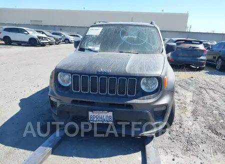 JEEP RENEGADE 2020 vin ZACNJBA13LPK96360 from auto auction Iaai