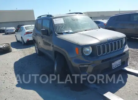 JEEP RENEGADE 2020 vin ZACNJBA13LPK96360 from auto auction Iaai