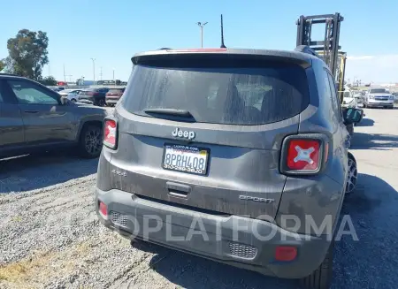 JEEP RENEGADE 2020 vin ZACNJBA13LPK96360 from auto auction Iaai