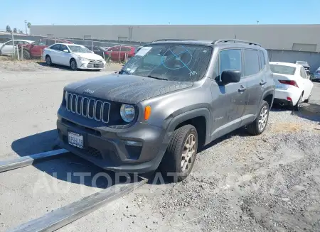 JEEP RENEGADE 2020 vin ZACNJBA13LPK96360 from auto auction Iaai