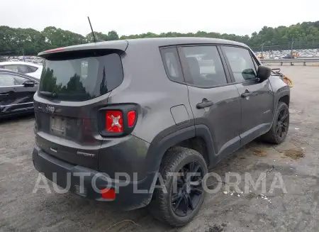 JEEP RENEGADE 2019 vin ZACNJBAB5KPJ74137 from auto auction Iaai