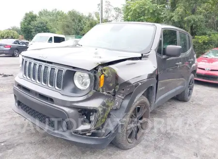 JEEP RENEGADE 2019 vin ZACNJBAB5KPJ74137 from auto auction Iaai