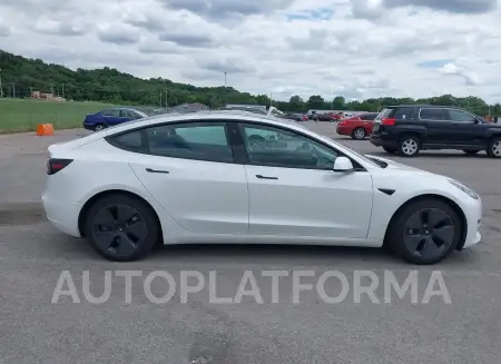 TESLA MODEL 3 2021 vin 5YJ3E1EAXMF976865 from auto auction Iaai