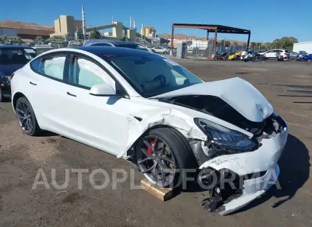 Tesla Model 3 2018 2018 vin 5YJ3E1EBXJF100110 from auto auction Iaai