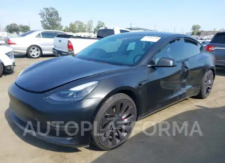 TESLA MODEL 3 2021 vin 5YJ3E1EC8MF926175 from auto auction Iaai